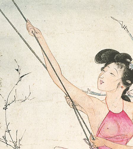 漾濞-胡也佛的仕女画和最知名的金瓶梅秘戏图